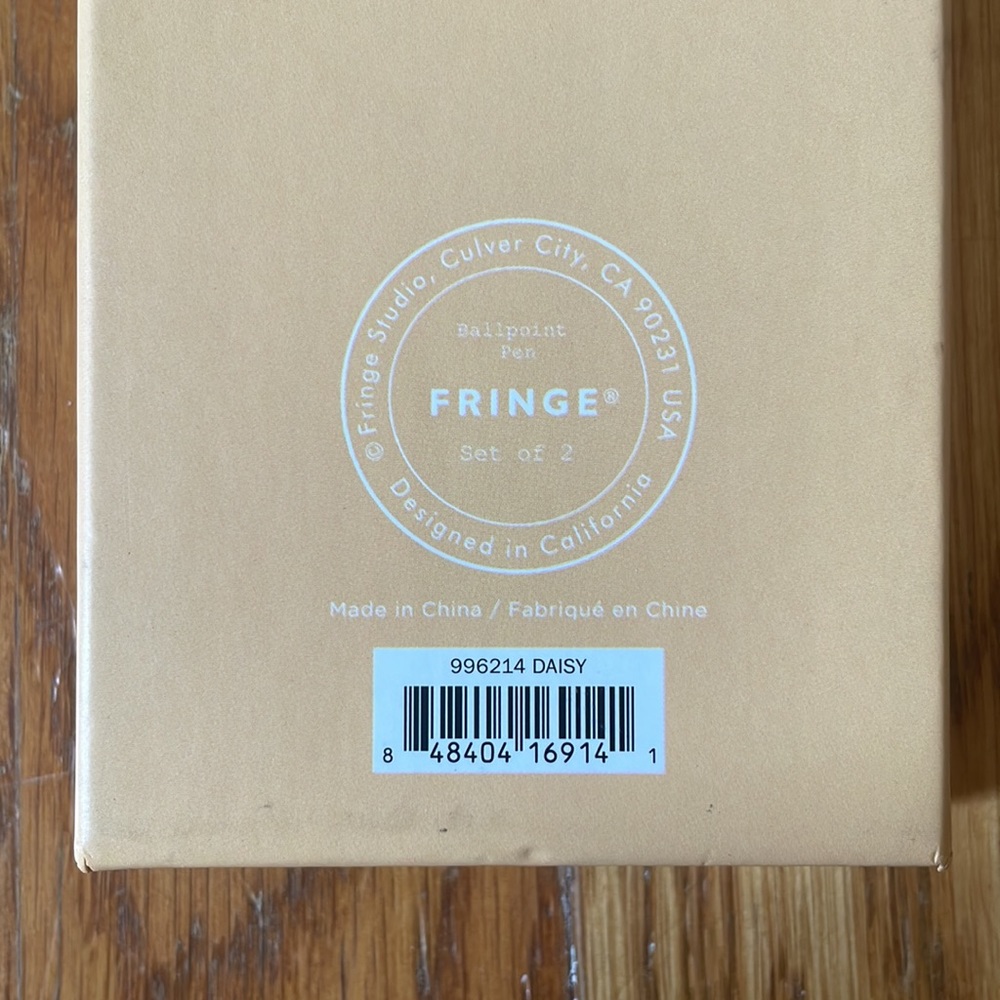 NWOT Fringe Studio Daisy Ballpoint Pens - Picture 3 of 7